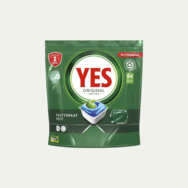 YES Maskindisktabletter 84-p