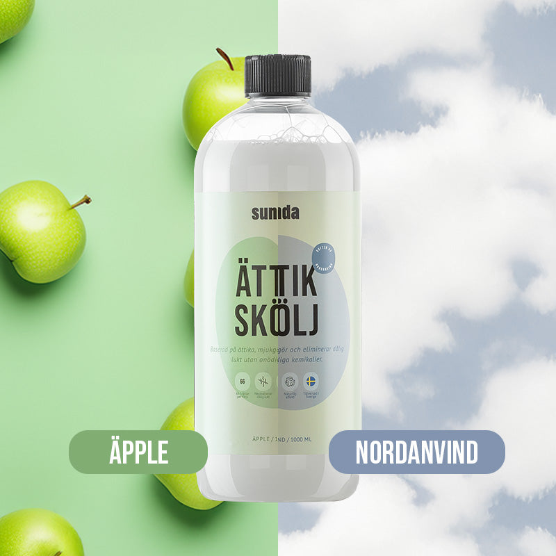 Prova-på Ättiksköljmedel Kit 132 tvättar