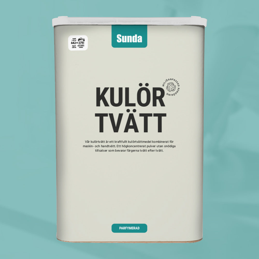 Kulörtvätt Pulver 260-442 tvättar