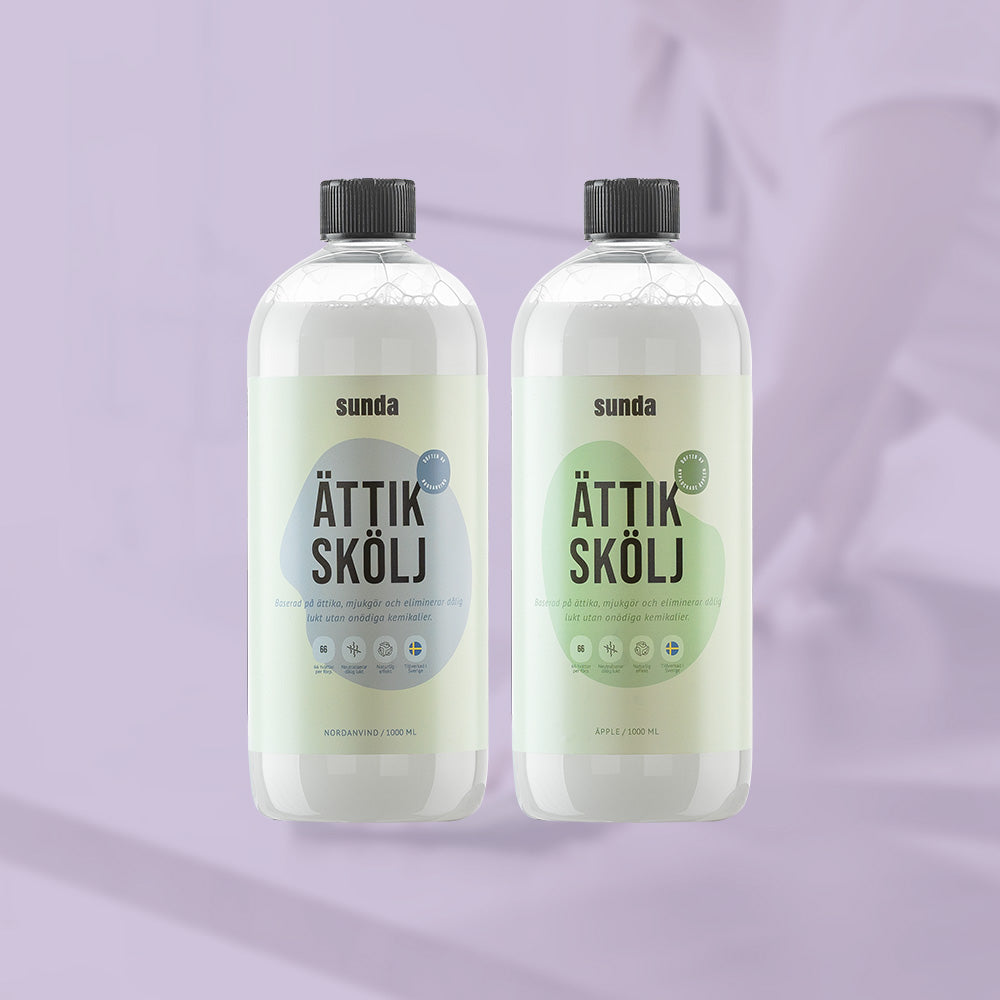 Prova-på Ättiksköljmedel Kit 132 tvättar