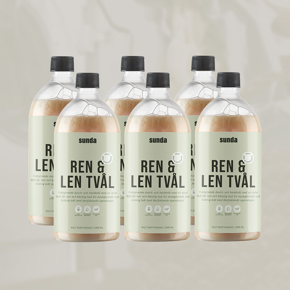 Ren & Len Tvål Refill 1 L