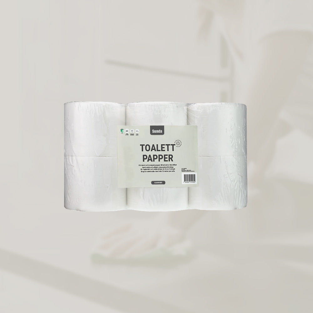 Toalettpapper Mjuk 60m/rulle