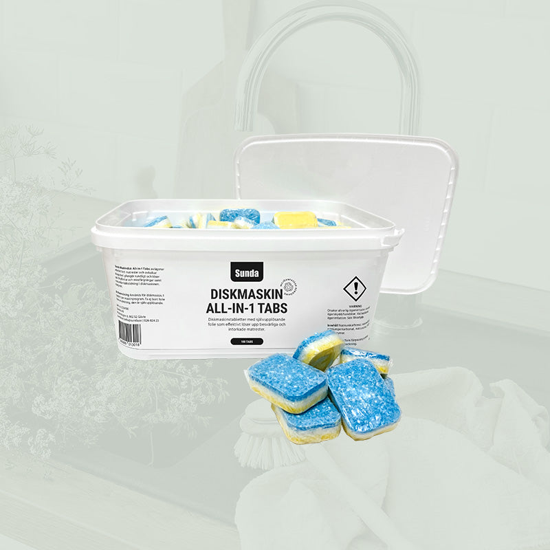 Diskmaskintabletter All-in-1 100-p