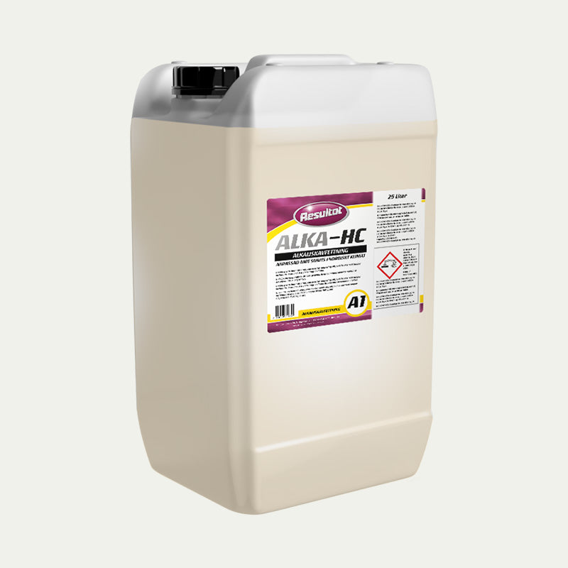 Resultat ALKA-HC Alkalisk Avfettning A1 25 L