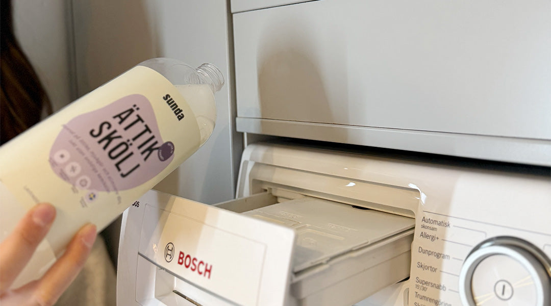 Sköljmedel med ättika - funkar det verkligen?