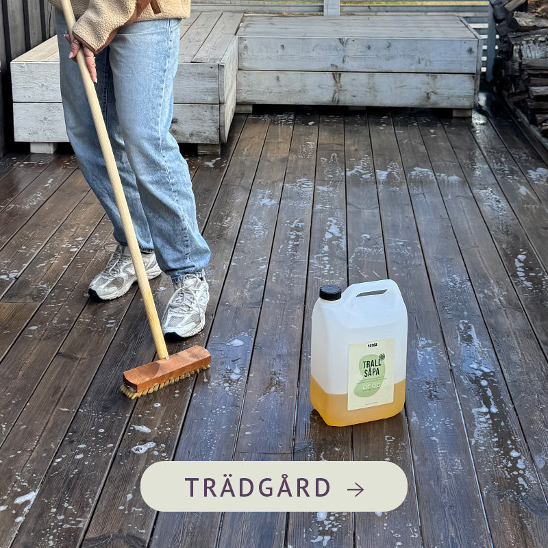 Trallsåpa - Såpa till altan