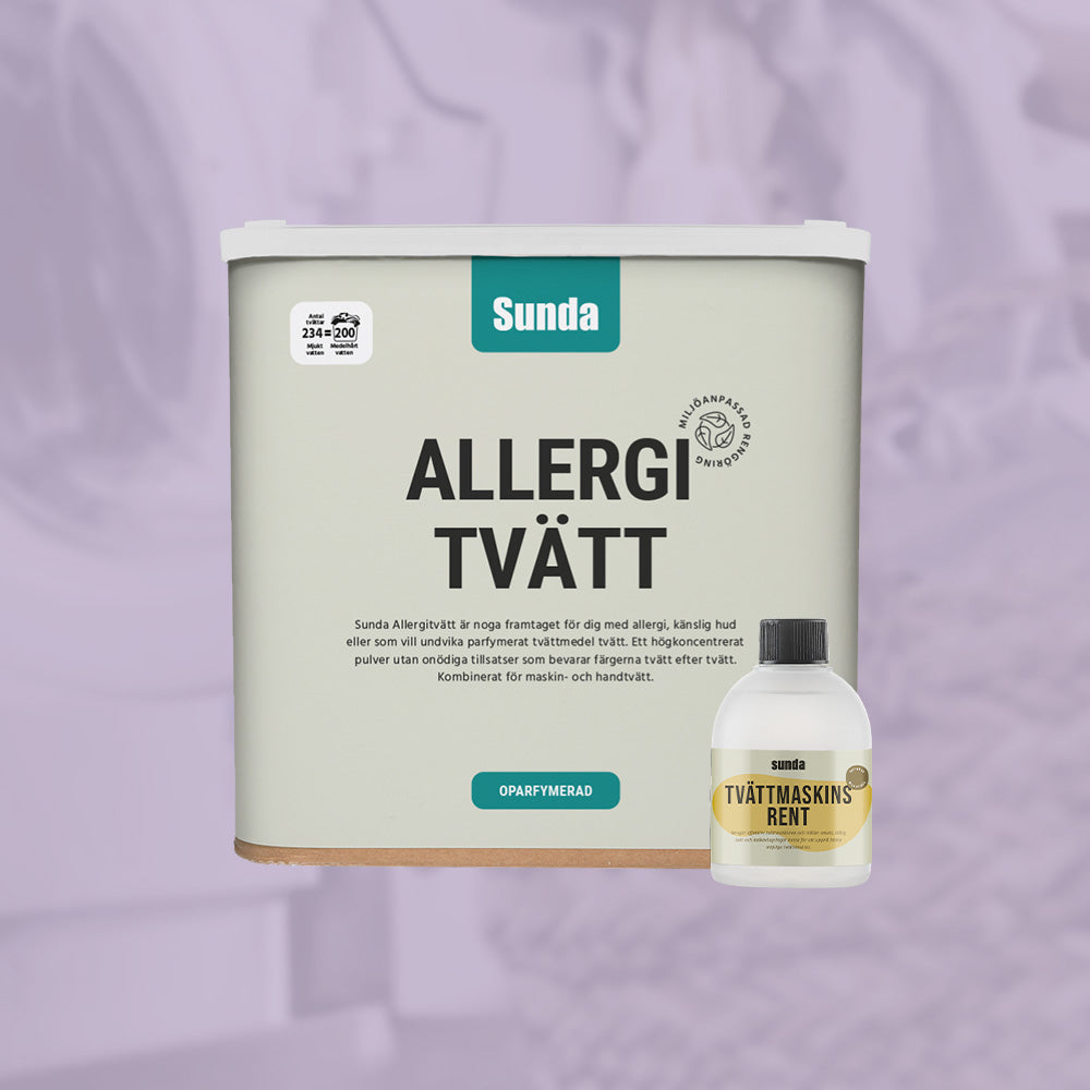 Prova-på Allergitvätt Pulver