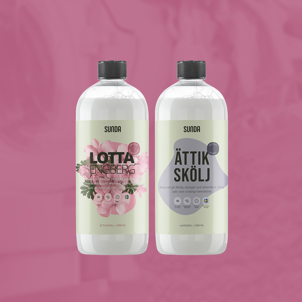 Prova-på Ättiksköljmedel Kit 132 tvättar