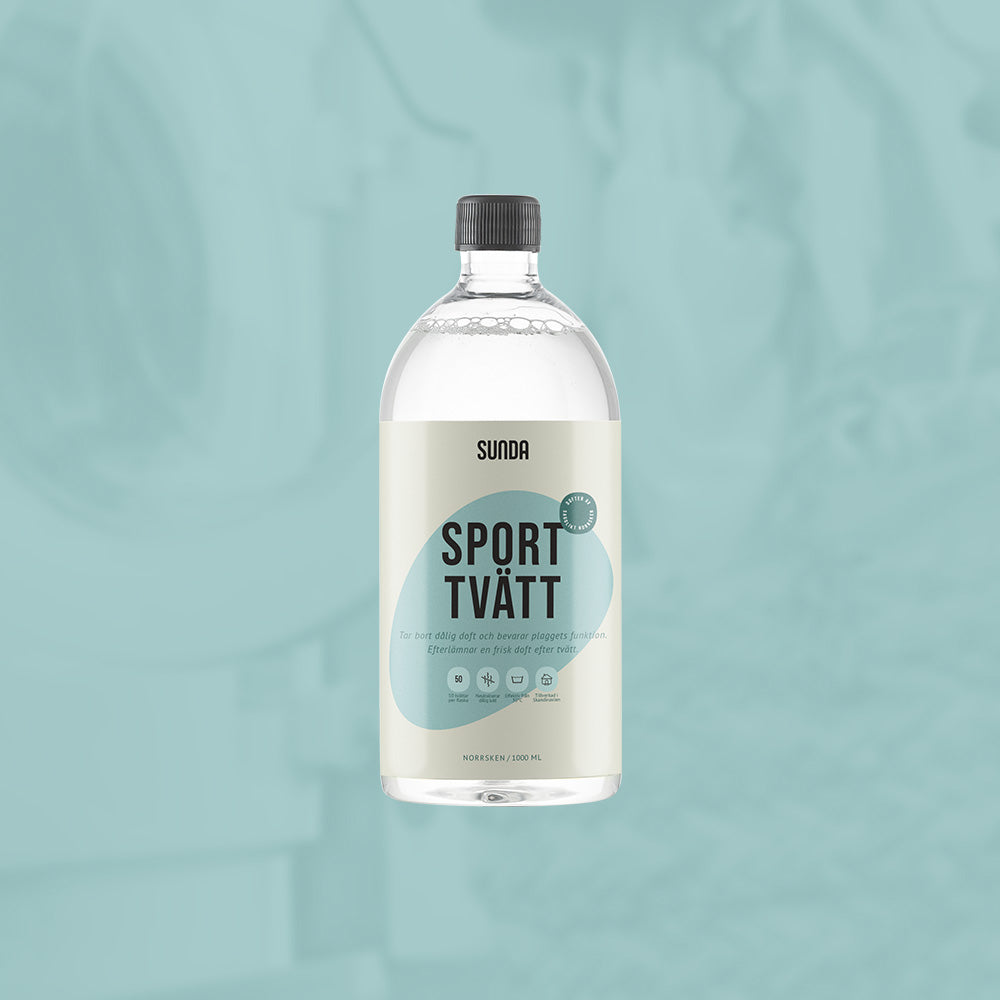 Sporttvätt 50 tvättar