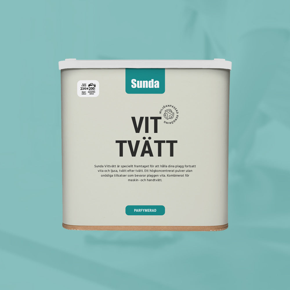 Vittvätt Pulver 260 tvättar