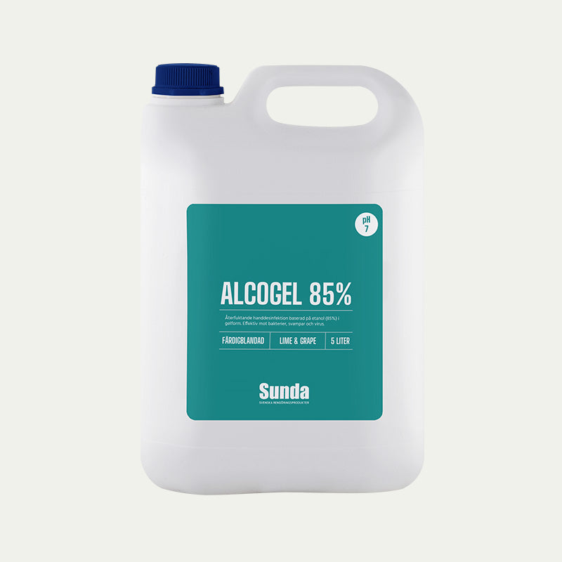 Sunda Alcogel 85% Lime & grape Refill 5 L