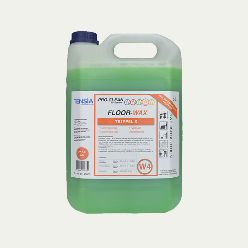 Pro-Clean Floor-Wax Tripple X W4 5 L